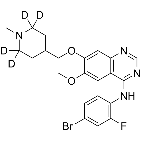 Vandetanib-d4 (vandetanib d4) 1215100-18-7